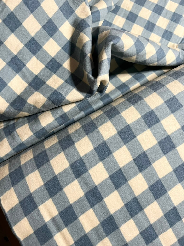 Plaid of my Dreams Sky in Flannel