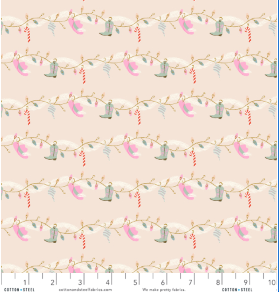 Giddy Up Garland There's Snow Place Like Home Metallic