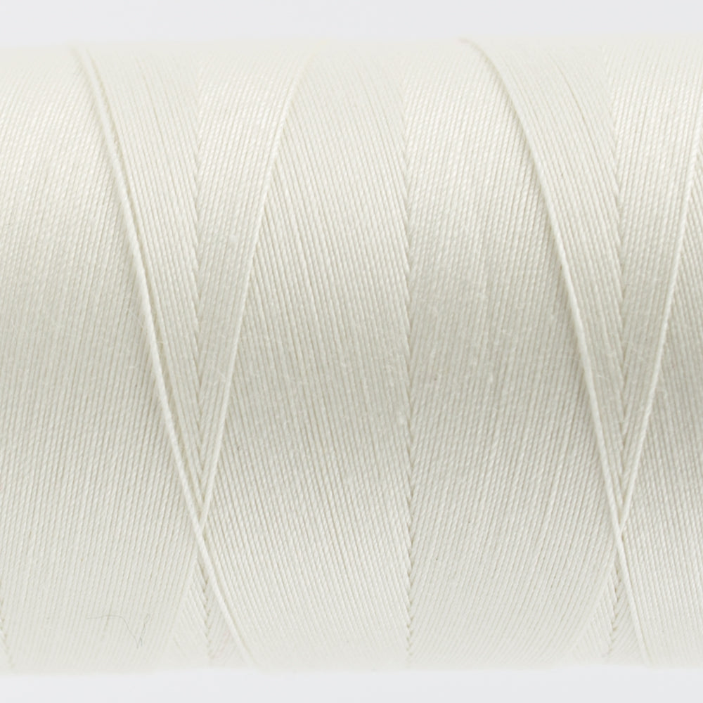 Konfetti Soft White 50 wt Egyptian Cotton Thread KT101