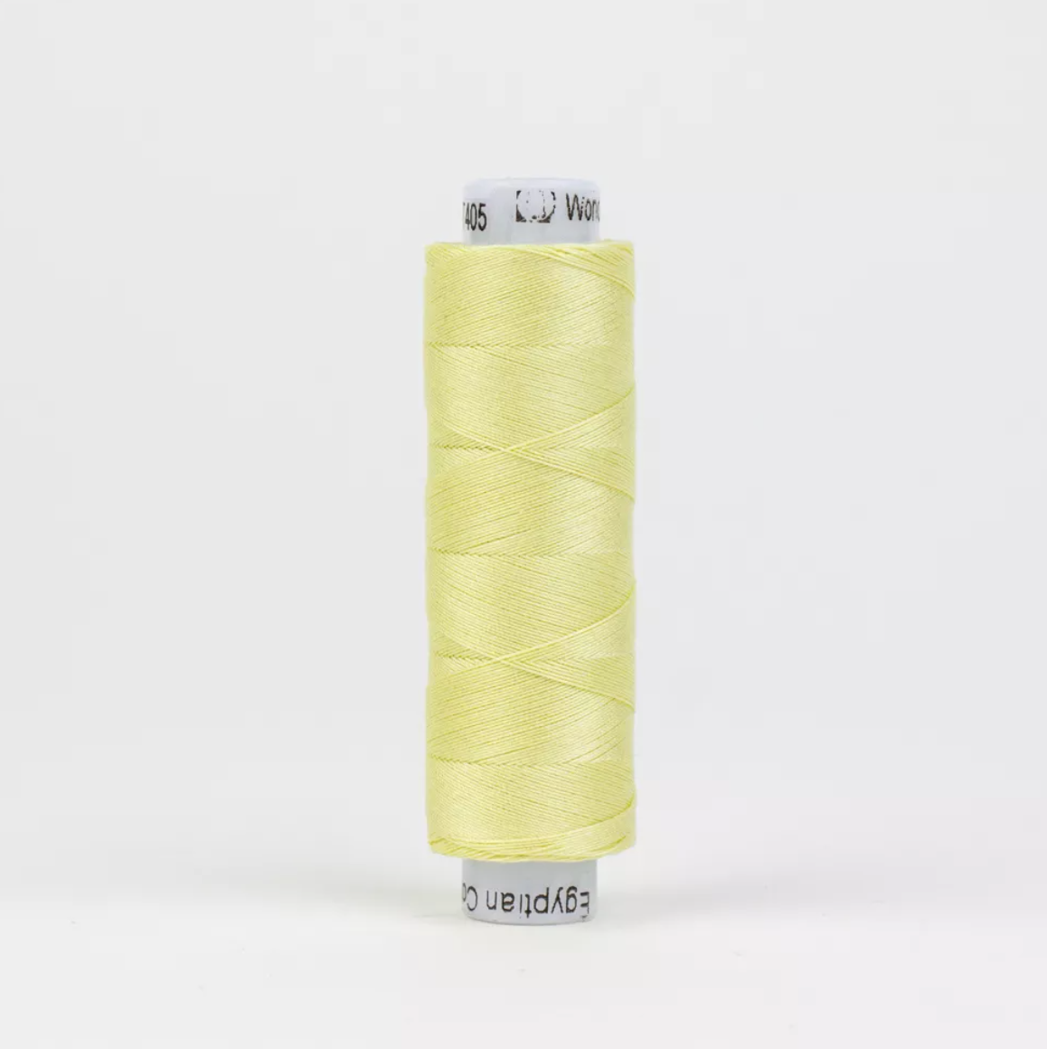 Konfetti Pale Yellow 50 wt Egyptian Cotton Thread KT405