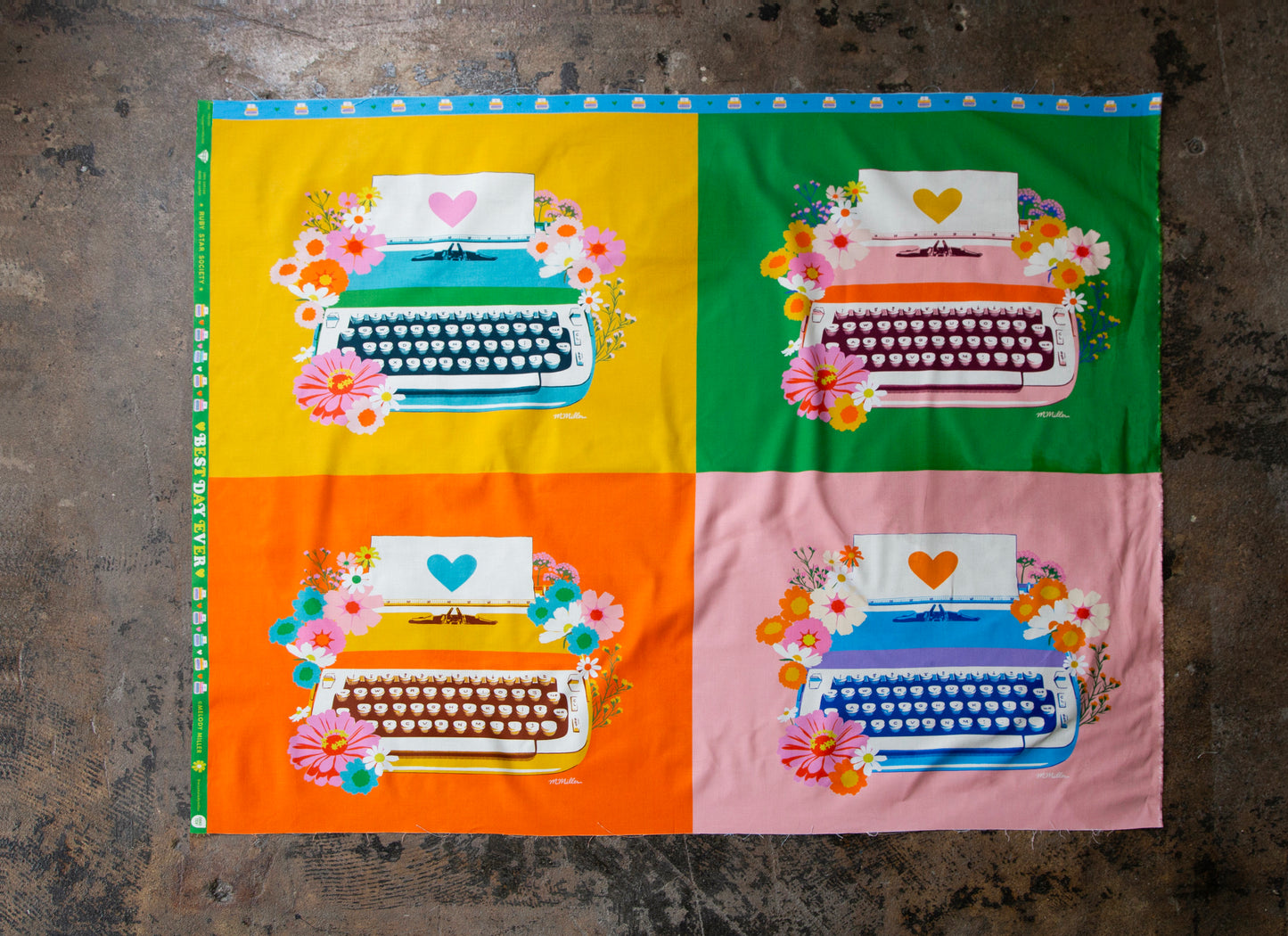 Best Day Ever 23 Piece Bundle + Optional 36” Typewriter Panel