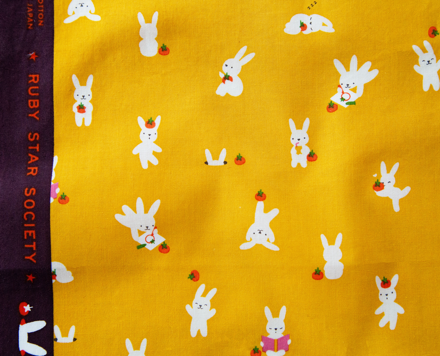 Persimmon Bunnies in Dandelion