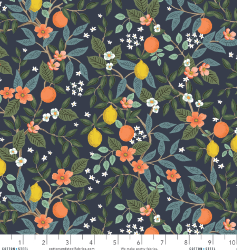 Citrus Grove in Navy