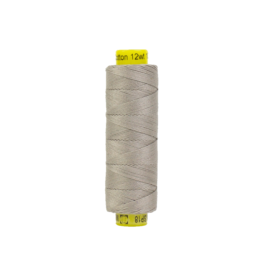 Spagetti Light Grey Taupe 12 wt Egyptian Cotton Thread SP18-63