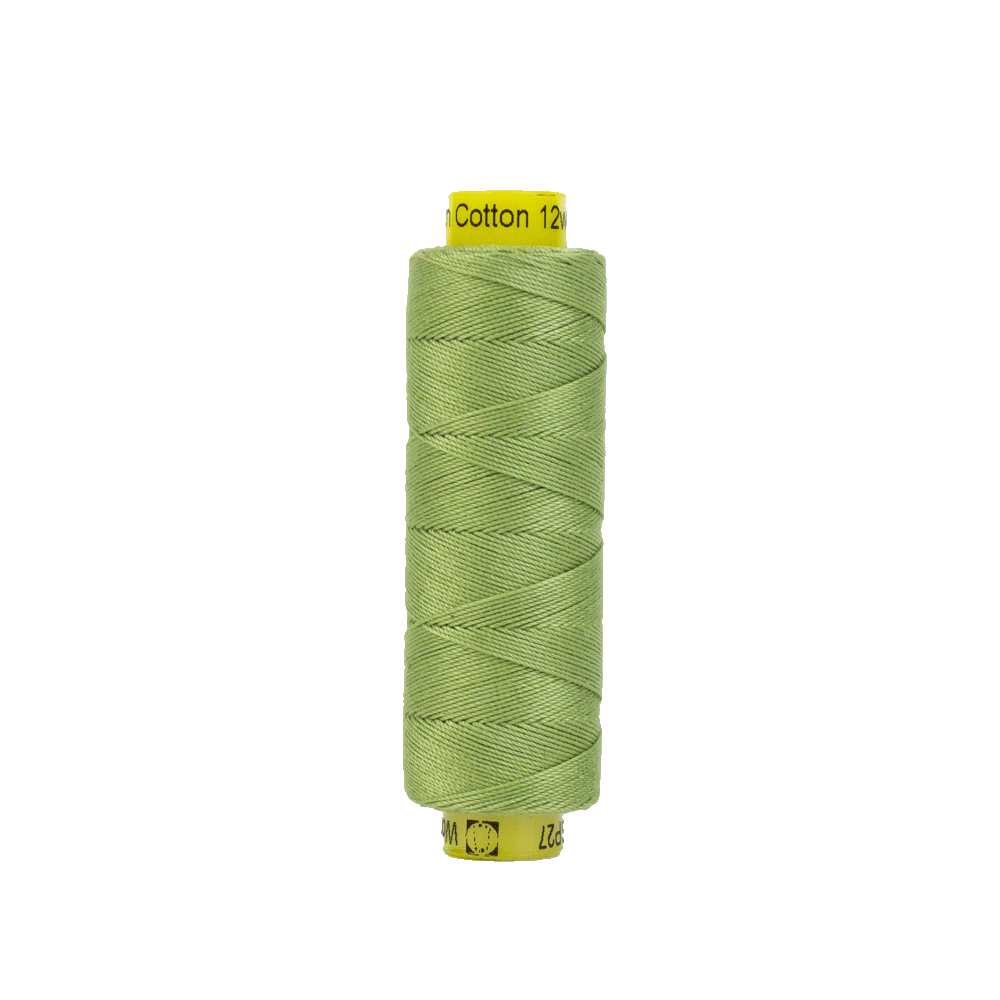 Spagetti Soft Green 12 wt Egyptian Cotton Thread SP27-30