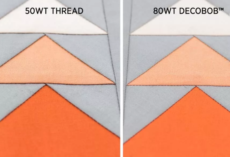 Decobob Dove Grey 80 wt Cottonized Polyester Thread