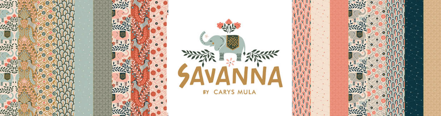 Savanna 42 Piece 5"x5" Charm Pack