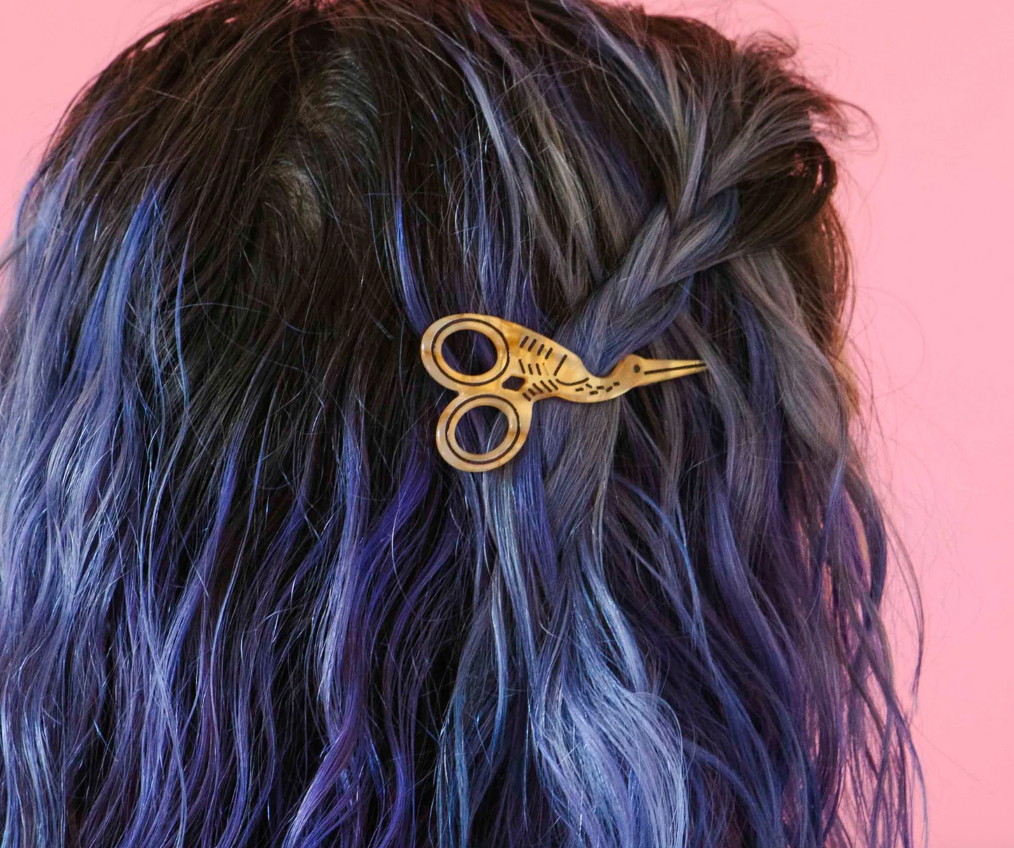 Stork Scissors Hair Clip