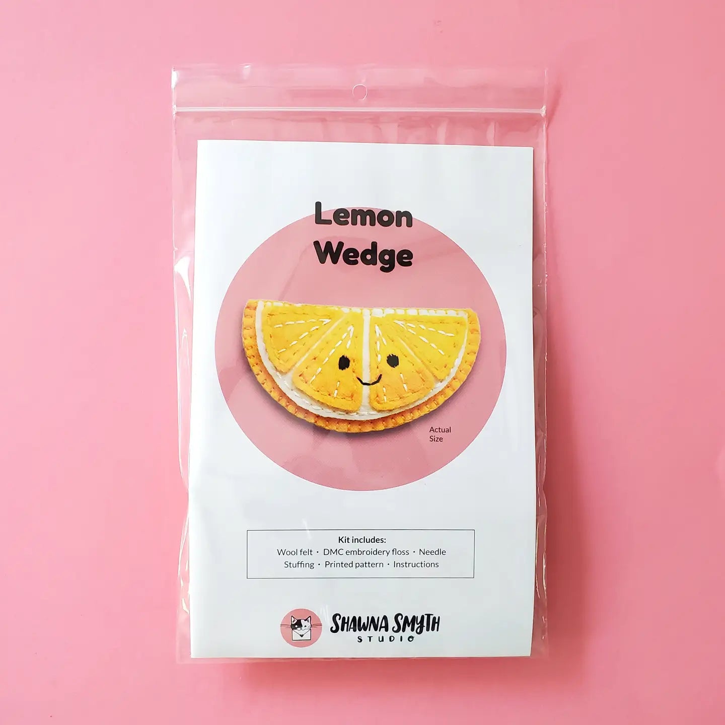 Lemon DIY Felt Sewing Kit