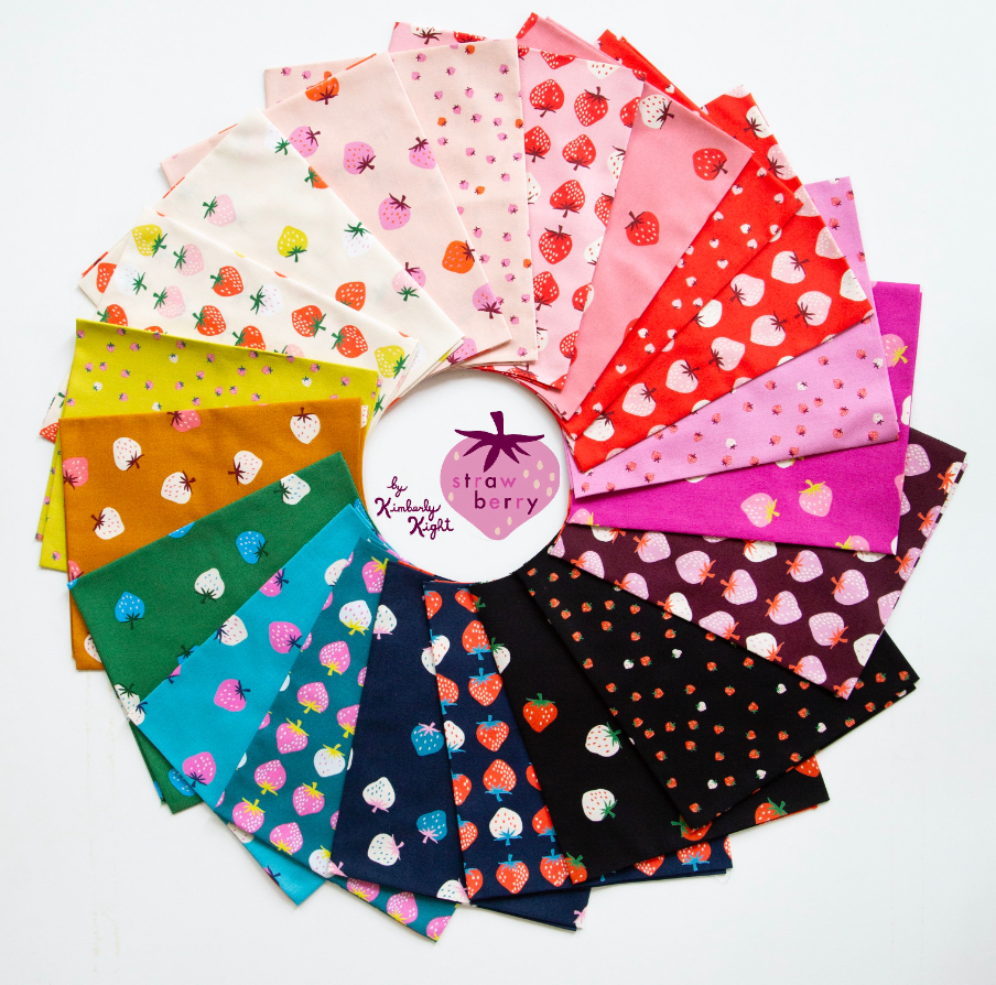 Strawberry 42 Piece 5"x5" Charm Pack