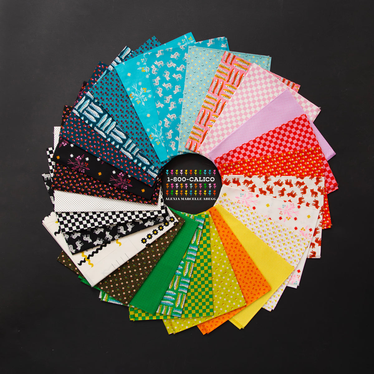 1-800-Calico 42 Piece 5"x5" Charm Pack
