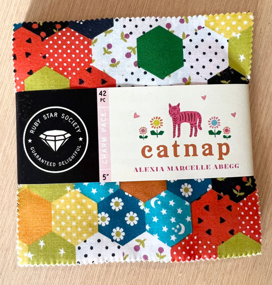 Catnap 42 Piece 5"x5" Charm Pack