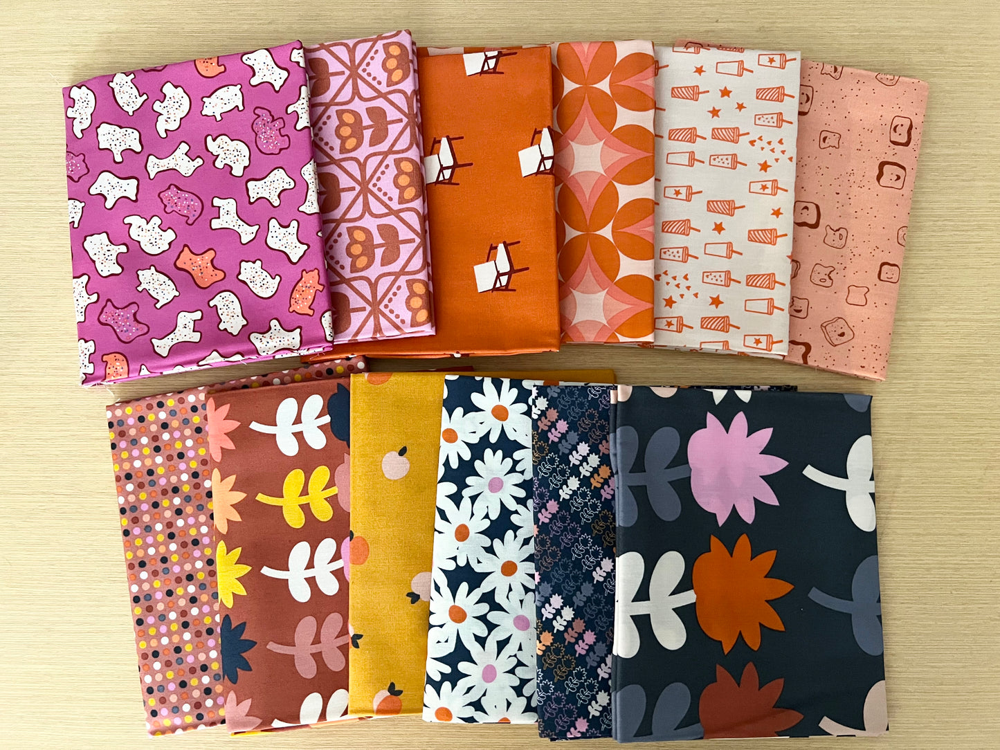 Cinnamon Toast 12 Piece Fat Quarter Bundle