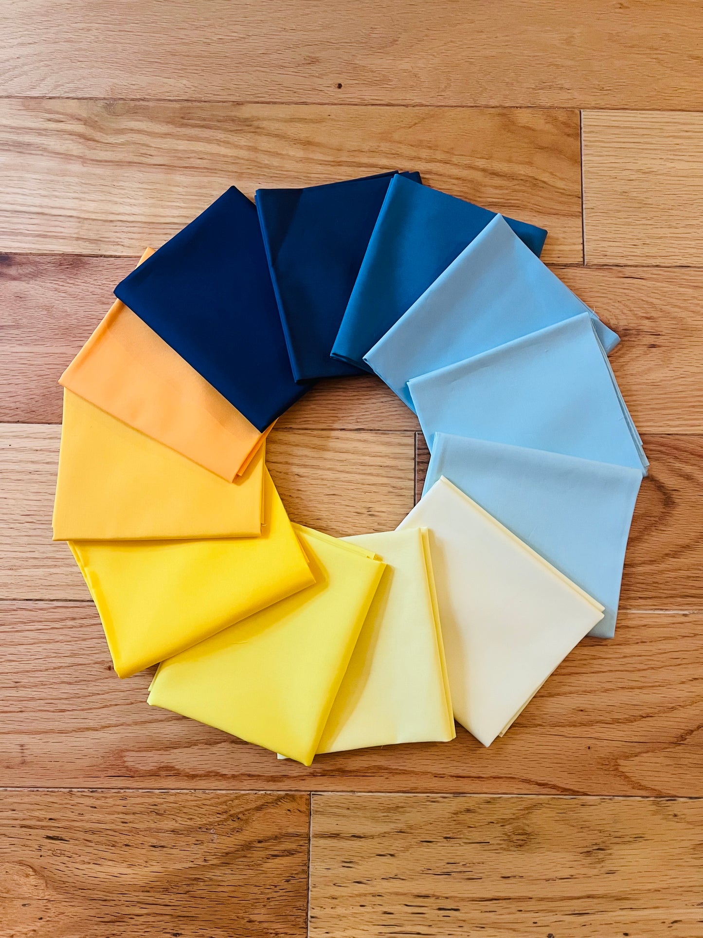 Pure Solids 12 Piece Sunny Blue Skies