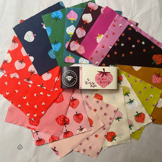 Strawberry 42 Piece 5"x5" Charm Pack