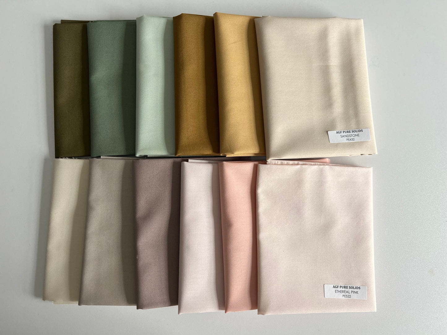 Pure Solids 12 Piece Boho Bundle
