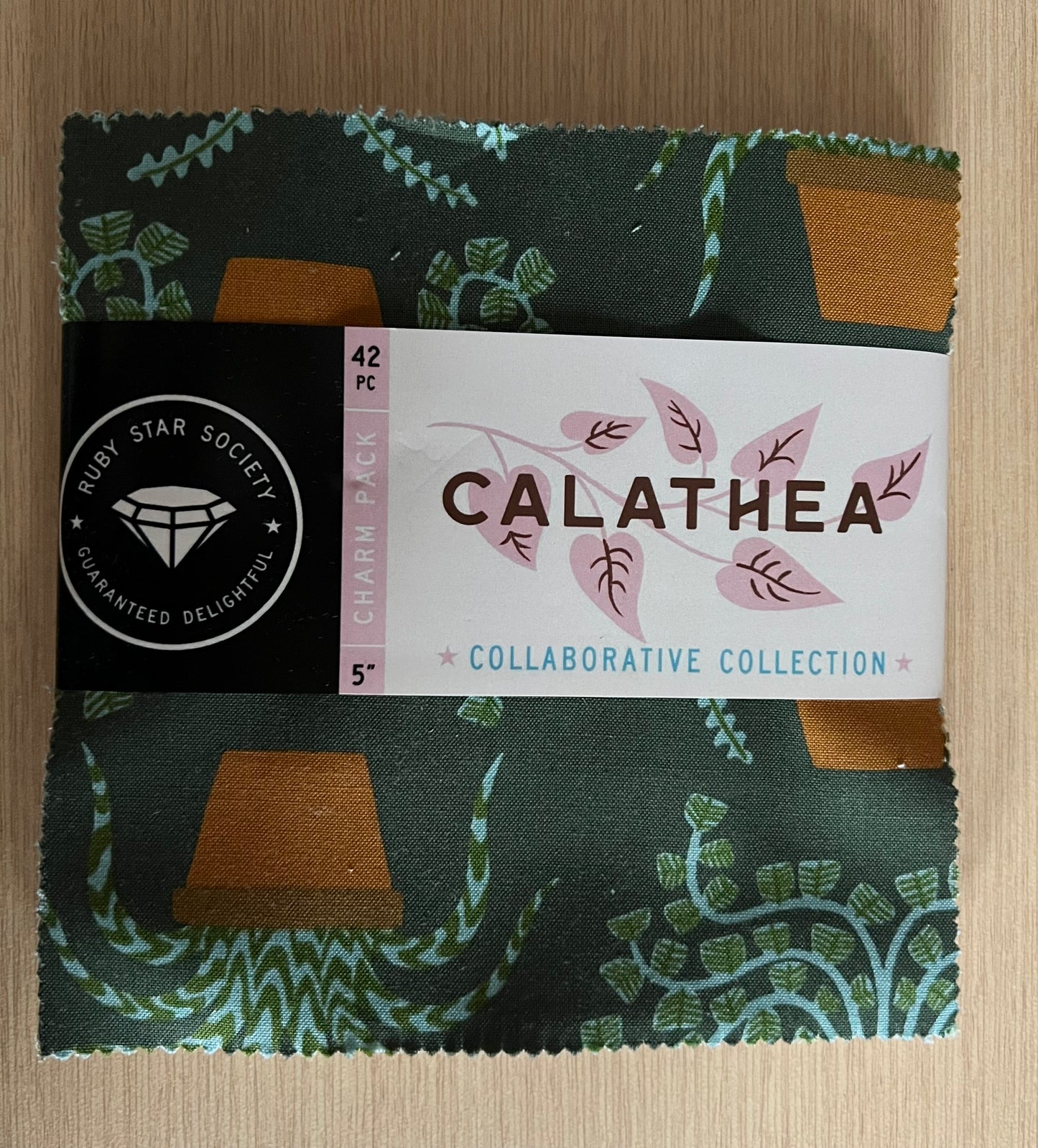 Calathea 42 Piece 5"x5" Charm Pack