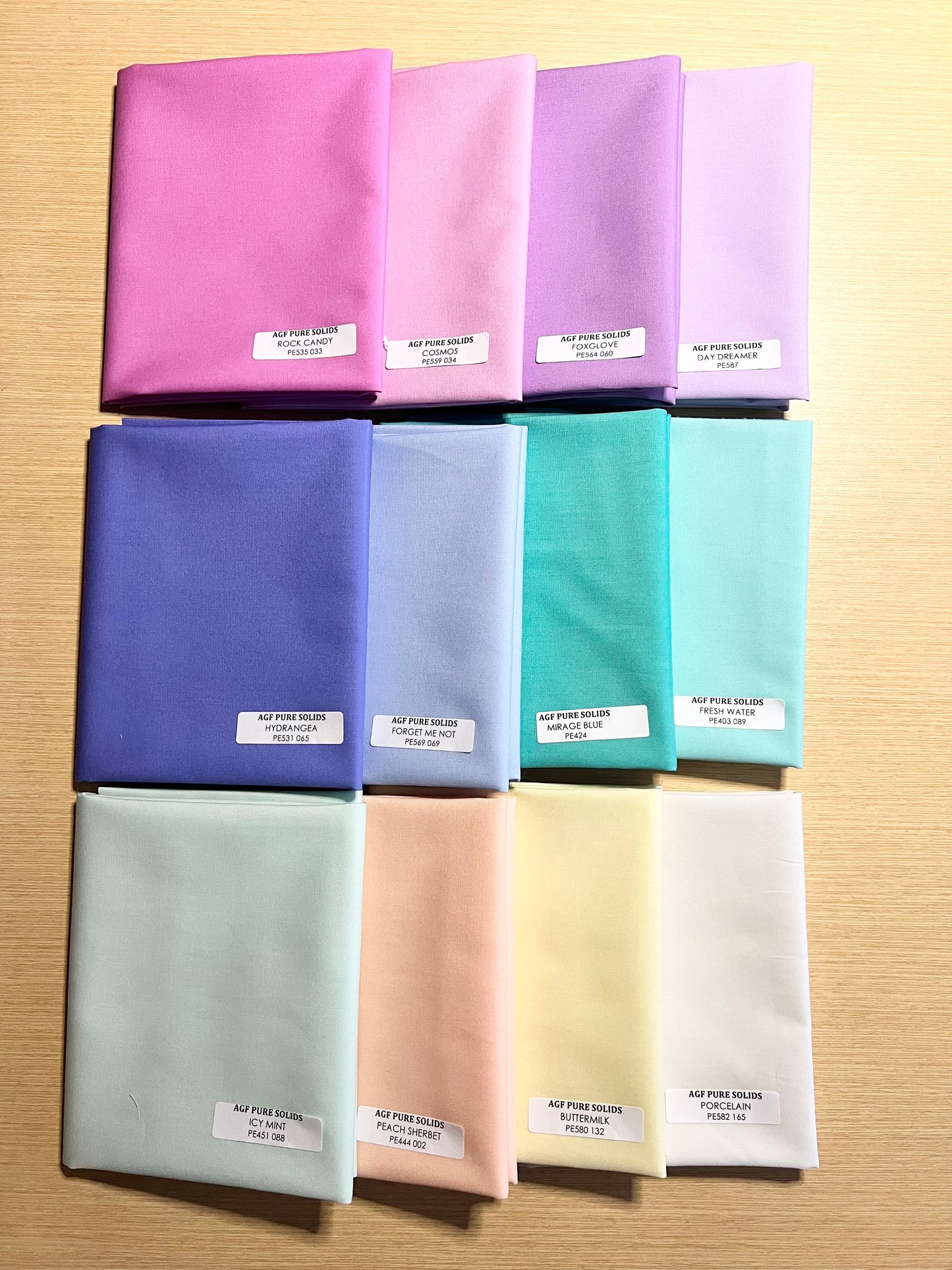 Pure Solids 12 Piece Unicorn Bundle