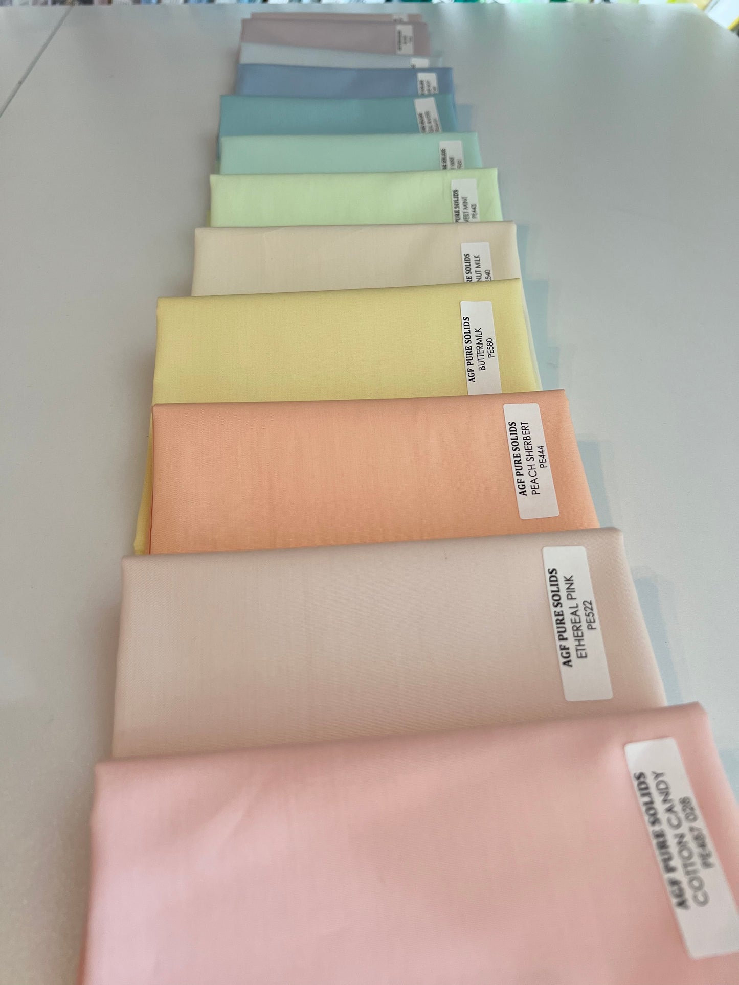 Pure Solids 12 Piece Pastel Bundle