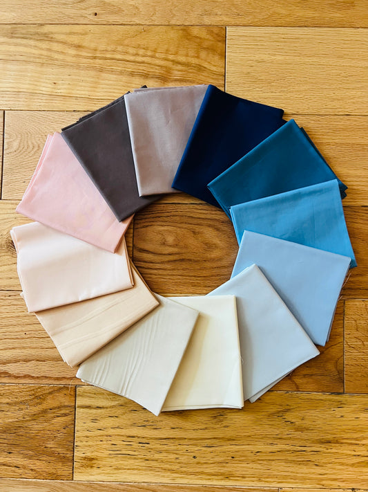Pure Solids 12 Piece Coastal Bundle