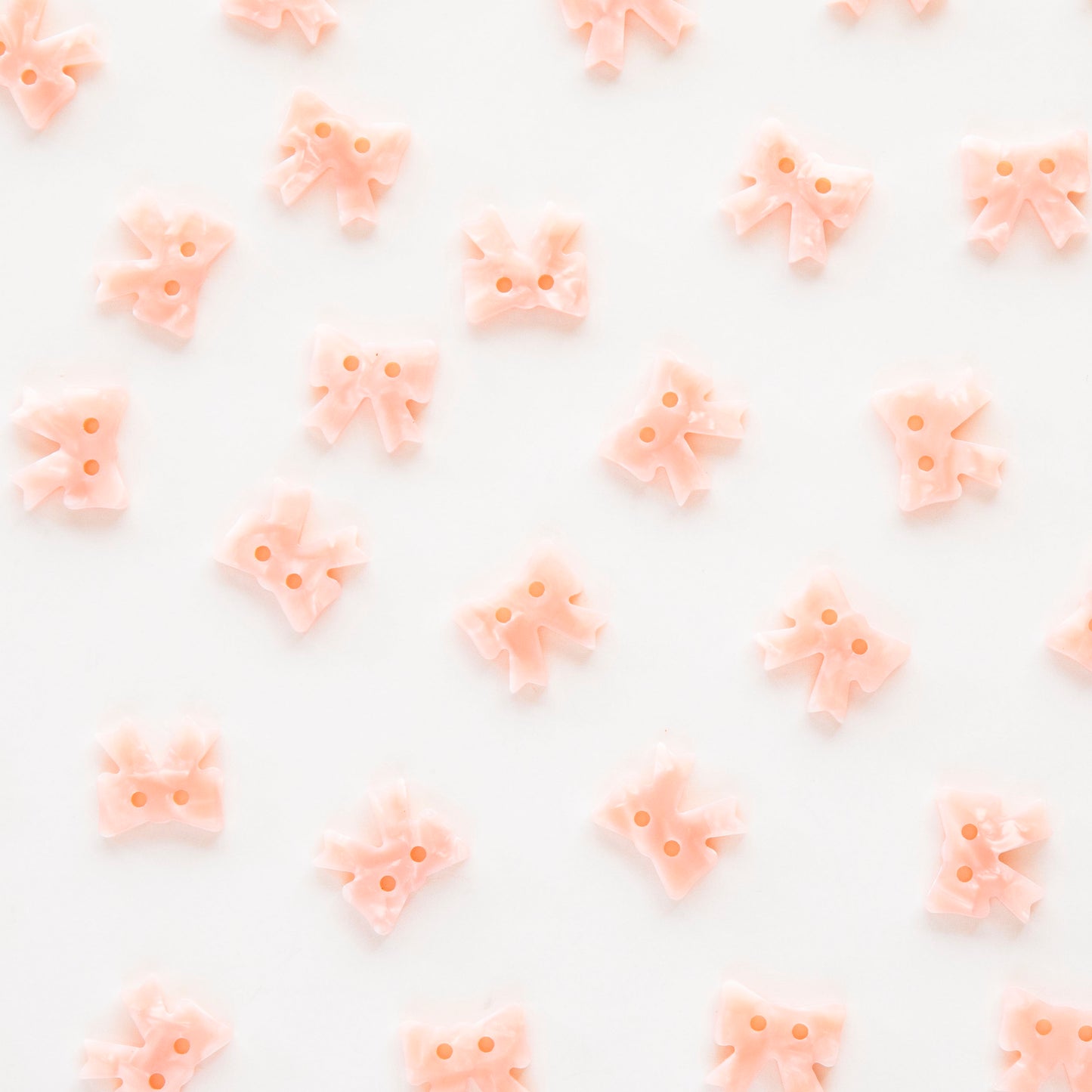 Pink Bow Small 5/8" Buttons