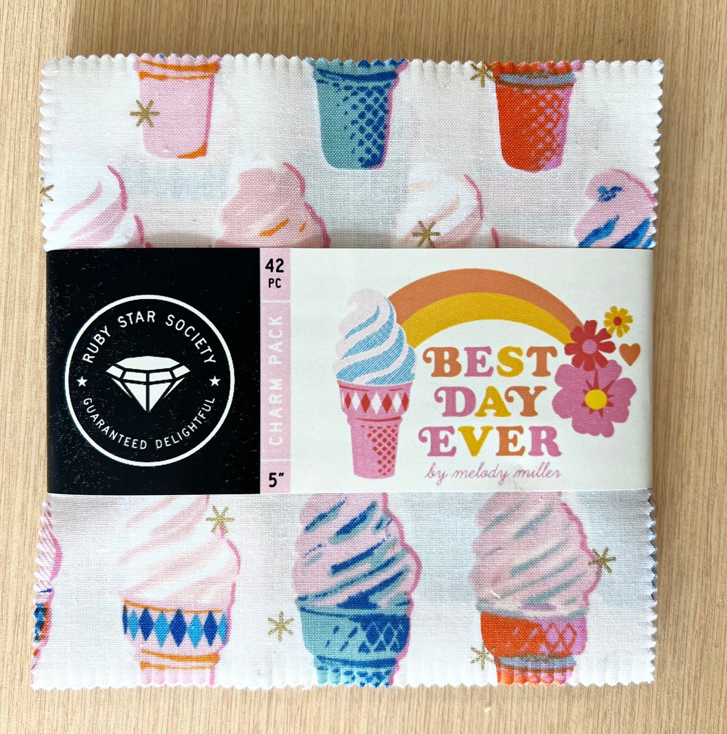 Best Day Ever 42 Piece 5"x5" Charm Pack