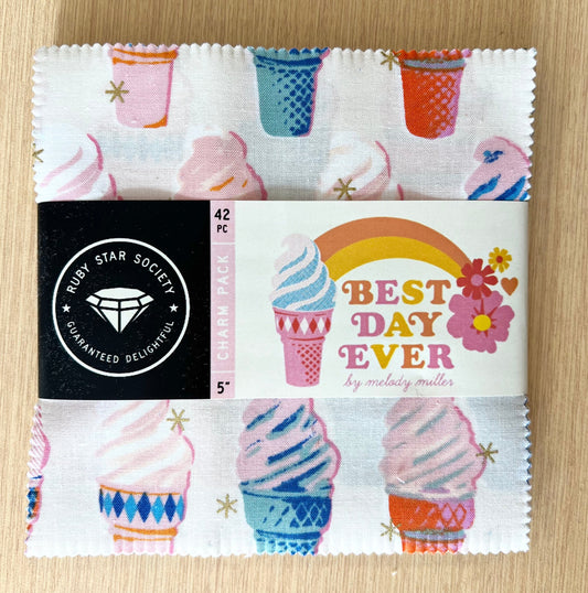 Best Day Ever 42 Piece 5"x5" Charm Pack