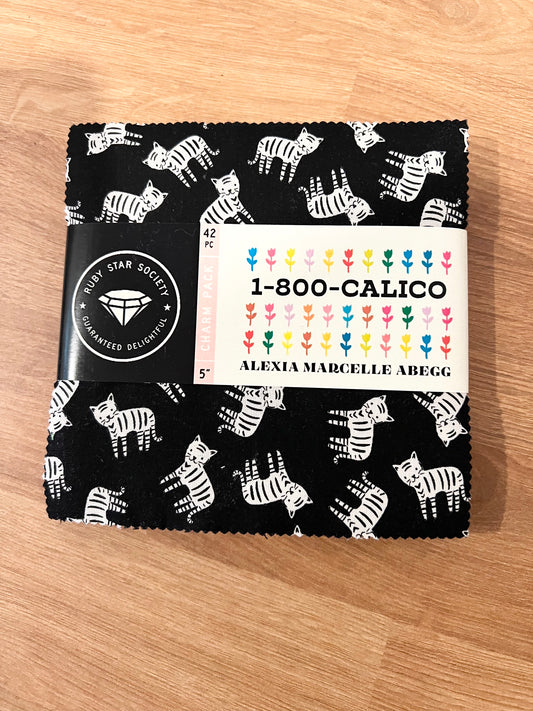 1-800-Calico 42 Piece 5"x5" Charm Pack