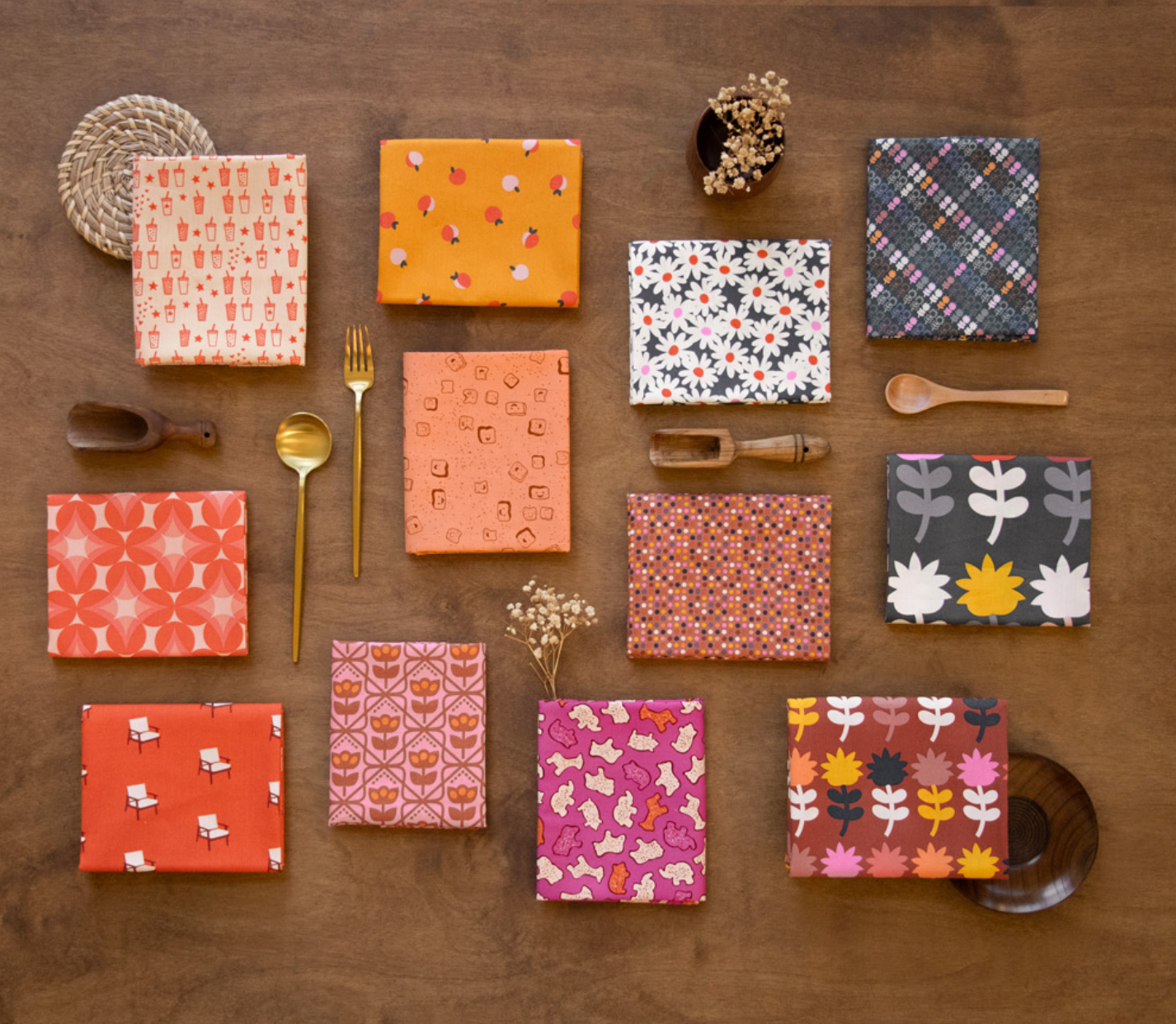 Cinnamon Toast 12 Piece Fat Quarter Bundle