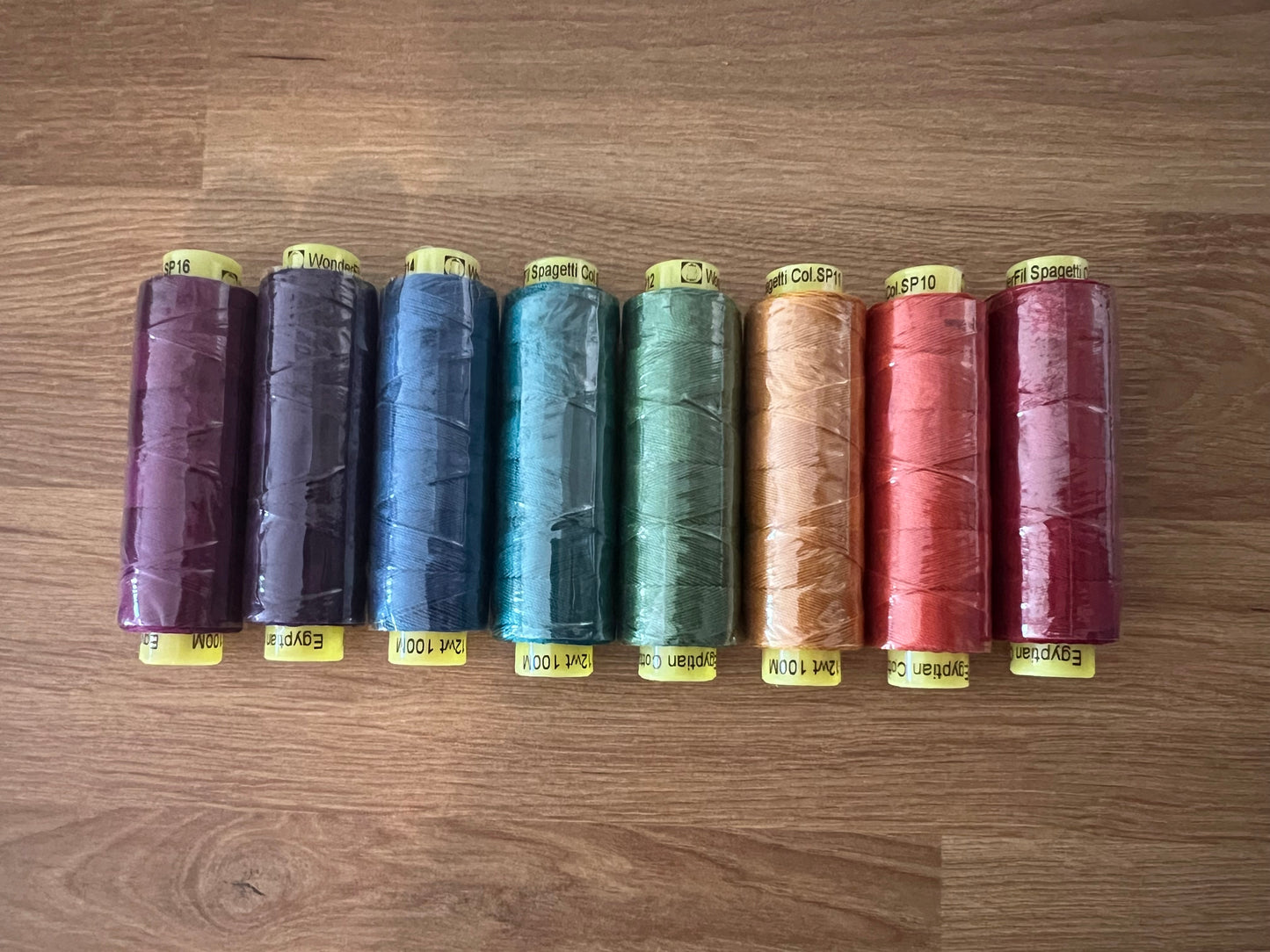 Spagetti Jewel Bundle 12 wt Egyptian Cotton Thread