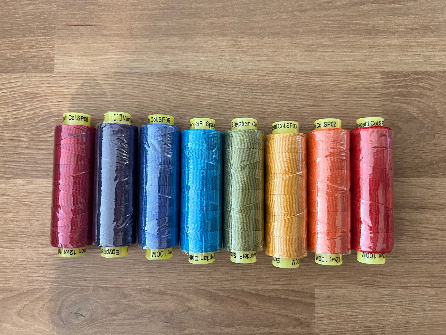 Spagetti Brights Bundle 12 wt Egyptian Cotton Thread