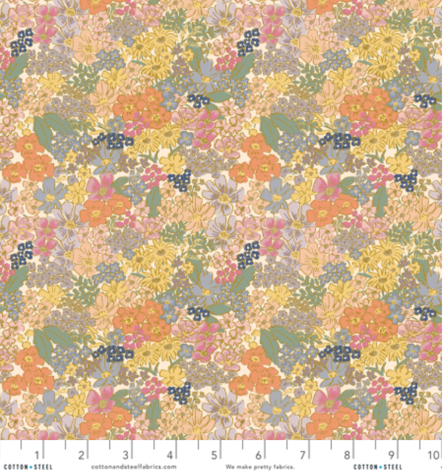 English Rose Mimi in Blush Metallic