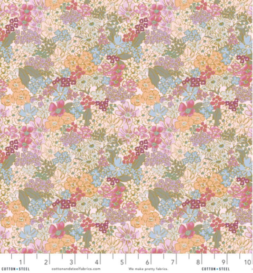 English Rose Mimi in Plum Metallic