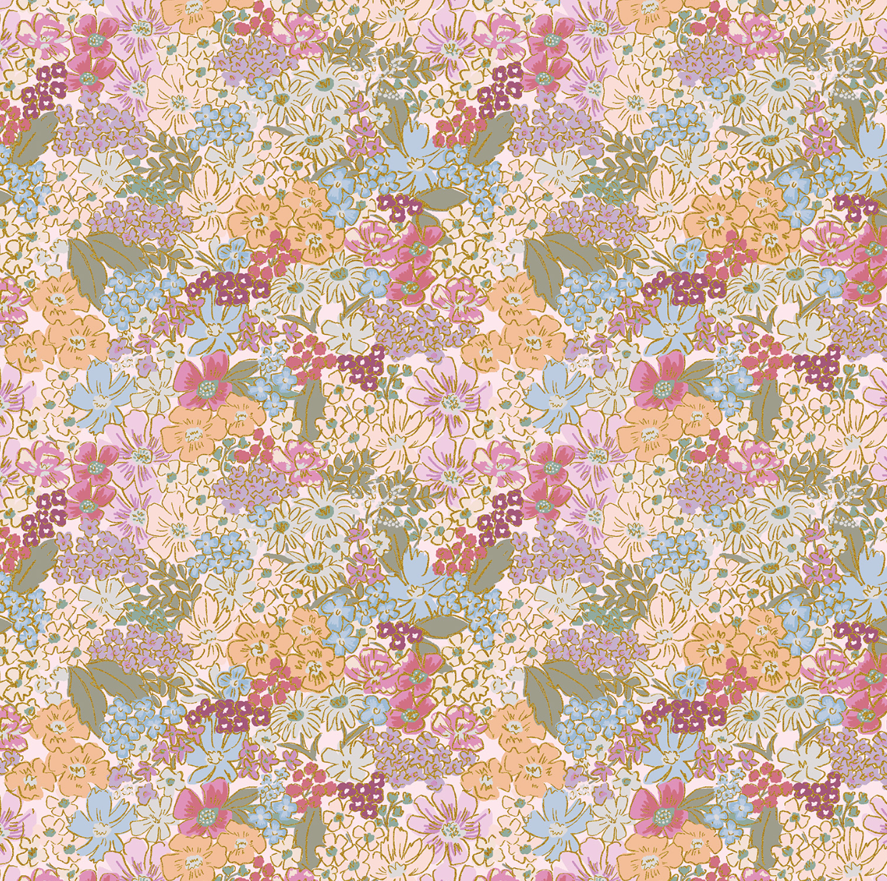 English Rose Mimi in Plum Metallic