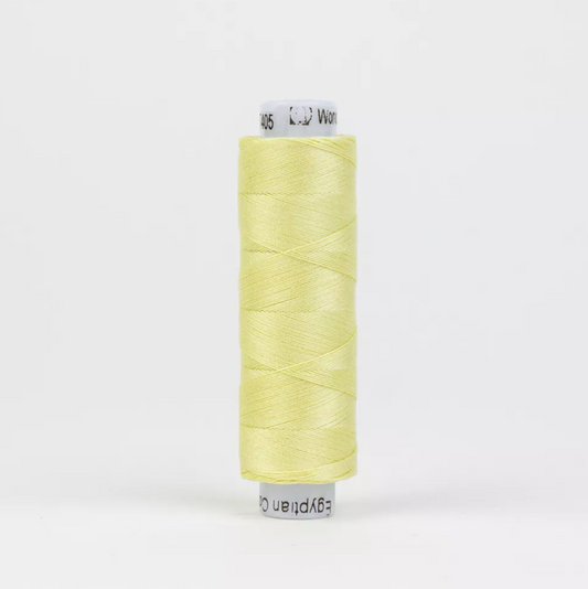 Konfetti Pale Yellow 50 wt Egyptian Cotton Thread KT405