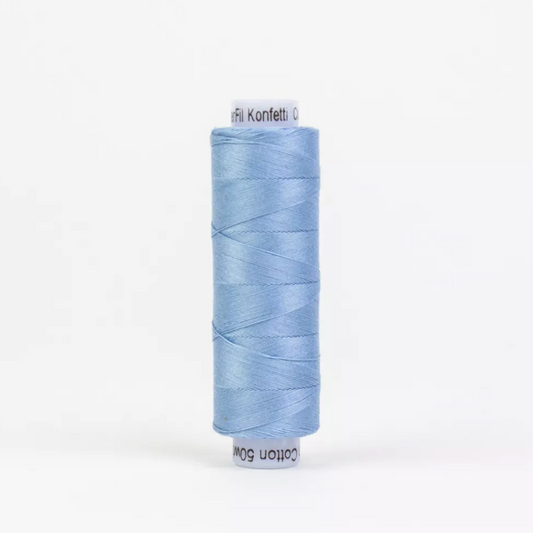 Konfetti Sky Blue 50 wt Egyptian Cotton Thread KT609