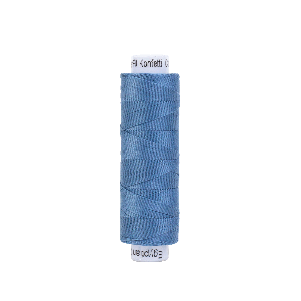 Konfetti Blue 50 wt Egyptian Cotton Thread KT600