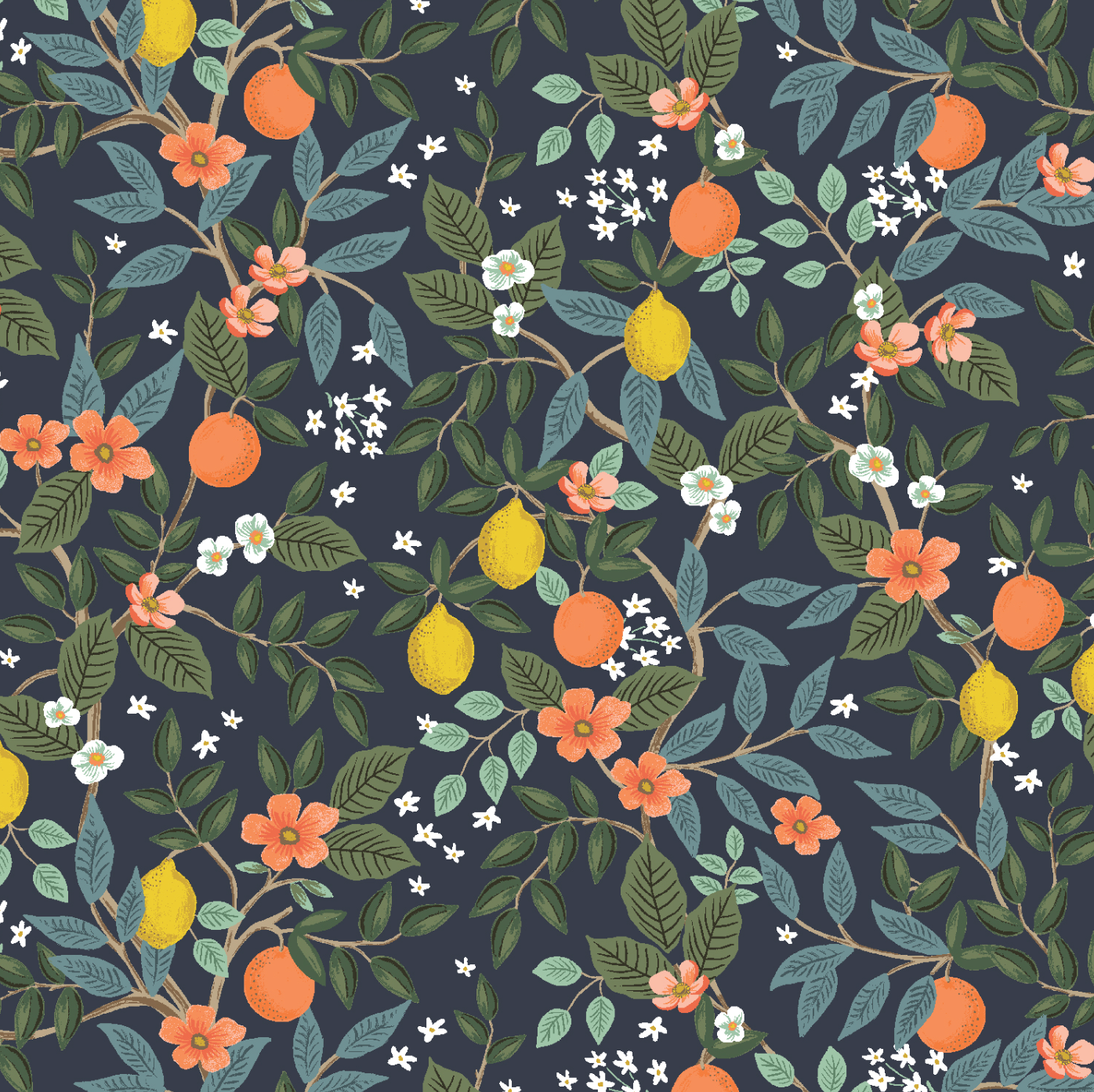 Citrus Grove in Navy