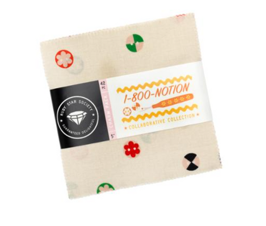 1-800-Notions 42 Piece 5"x5" Charm Pack