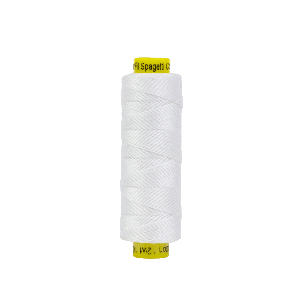 Spagetti White 12 wt Egyptian Cotton Thread SP100-56