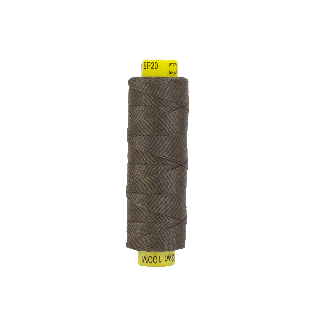 Spagetti Dark Grey Taupe 12 wt Egyptian Cotton Thread SP20-65