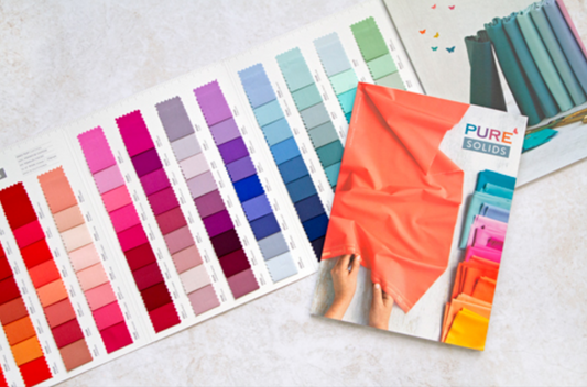 Pure Solids Color Card