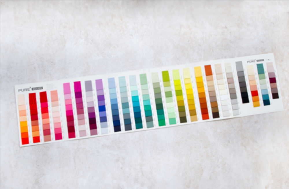 Pure Solids Color Card