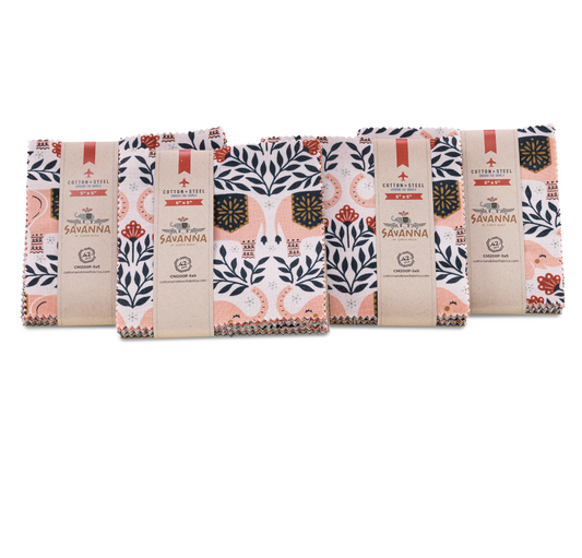Savanna 42 Piece 5"x5" Charm Pack