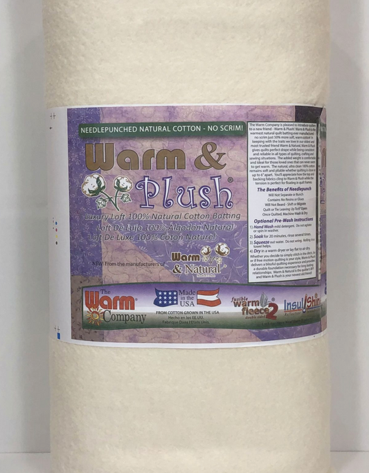 Warm and Plush Cotton Batting
