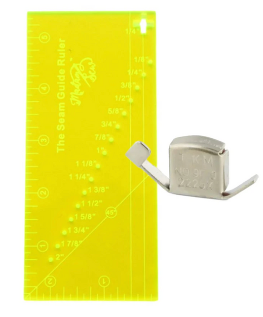 Magnetic Seam Guide and Ruler