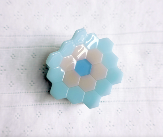 Hexagon Hair Clip