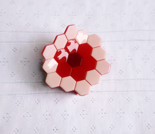Hexagon Hair Clip