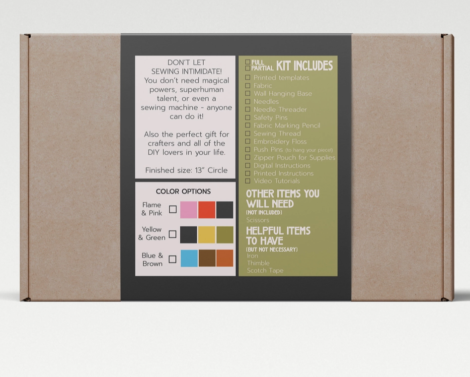 Flower Bundle DIY Sewing Kit