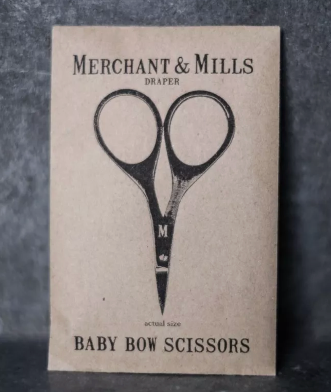 Black Baby Bow Scissors